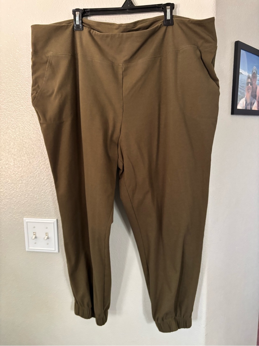 Wicked by Women with Control Renee Greenstein Brown Joggers Pants 3X